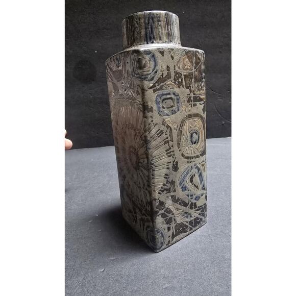 Vintage Royal Copenhagen Baca Fajance Bottle Vase 870/3259 Nils Thorsson Denmark - Picture 4 of 8